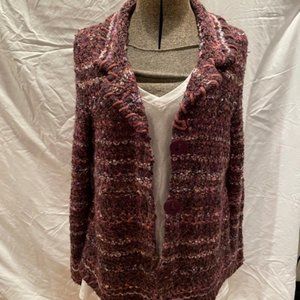 Lauren Ashley Multicolor Cardigan Sweater
